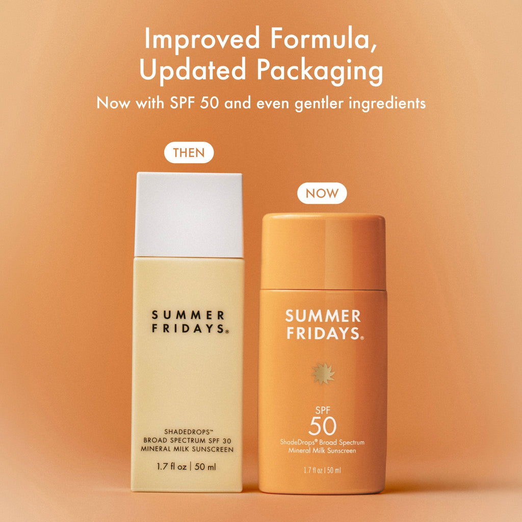 ShadeDrops® Broad Spectrum SPF 50 Mineral Milk Sunscreen